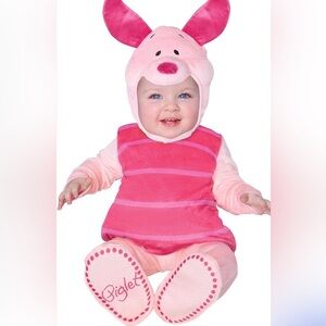 Spirit Halloween Winnie the Pooh Baby Piglet Costume Infant 12-18 Months Cute